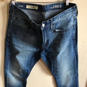 Mens GAP slim jeans 33/30